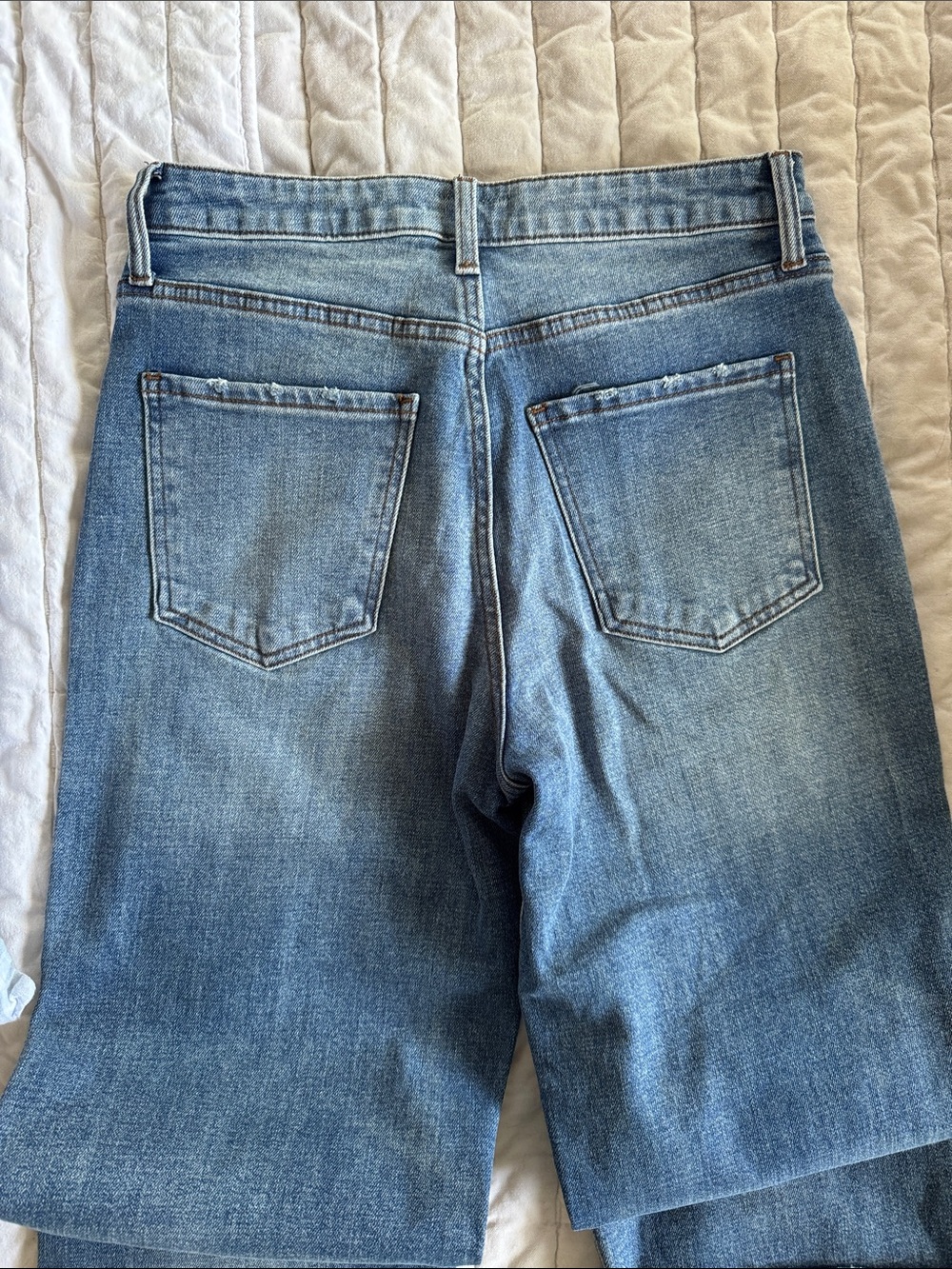 Kut from the Kloth Light Blue Straight Jeans - Picture 4 of 4